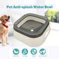 Load image into Gallery viewer, 1L No-Spill Pet Water Bowl - Anti-Splash & Slow Drinking Design
