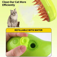 Load image into Gallery viewer, Steamy Pet Brush: Electric Spray Grooming Combo
