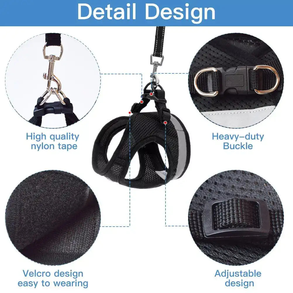 CozyCat Pet Harness and Leash - The Pet Spot