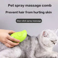 Load image into Gallery viewer, Steamy Pet Brush: Electric Spray Grooming Combo
