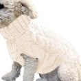 Load image into Gallery viewer, Winter pet Clothes Twist Dog cat Sweaters Warm - The Pet Spot
