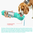 Load image into Gallery viewer, 3 In 1 Portable Dog Water Bottle
