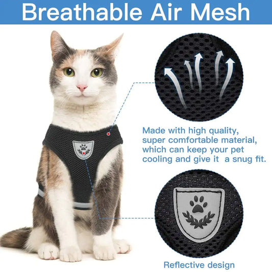 CozyCat Pet Harness and Leash - The Pet Spot