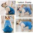 Load image into Gallery viewer, Denim Pet Dog Clothes Jumpsuits - The Pet Spot
