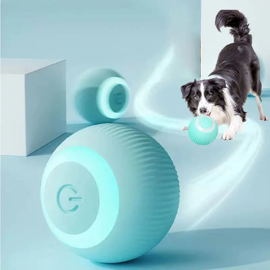 Electric Dog Toys Smart Puppy Ball Toys For Cat Small Dogs Funny Auto Rolling Ball Self-moving Puppy Games Toys Pet Accessories - The Pet Spot