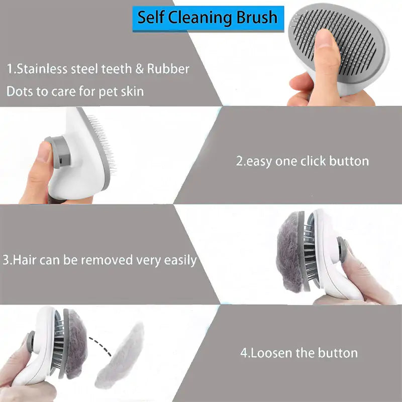 Pet Grooming Brush - The Pet Spot