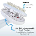 Load image into Gallery viewer, Pet Brush Self Cleaning Slicker - The Pet Spot
