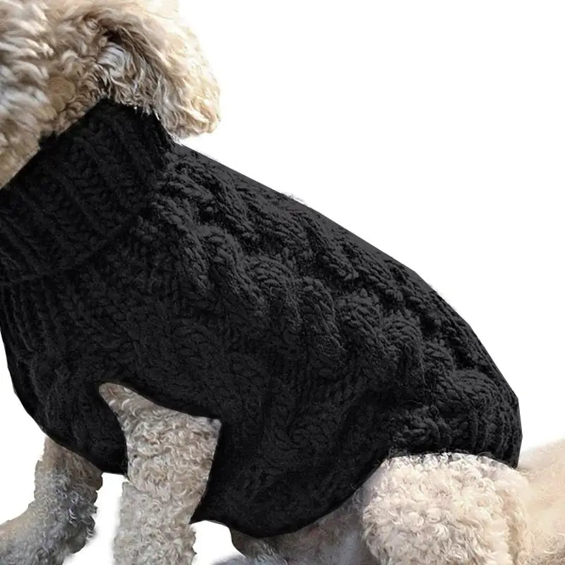 Winter pet Clothes Twist Dog cat Sweaters Warm - The Pet Spot